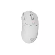 Genesis gaming miš ZIRCON 500/Gaming/Optički/10.000 DPI/USB+BT/Bijeli