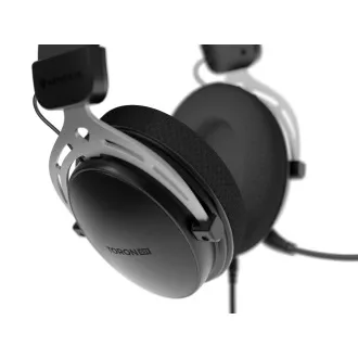 Gaming slušalice s mikrofonom Genesis TORON 531/Stereo/Utičnica/Žica/Stalak/Crna