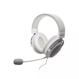 Gaming slušalice s mikrofonom Genesis TORON 301/Stereo/Jack/Žica/Stalak/Bijele