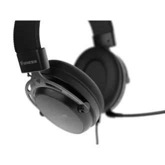 Genesis TORON 301 Gaming slušalice/Stereo/Jack/Žičane/Stalak/Crna