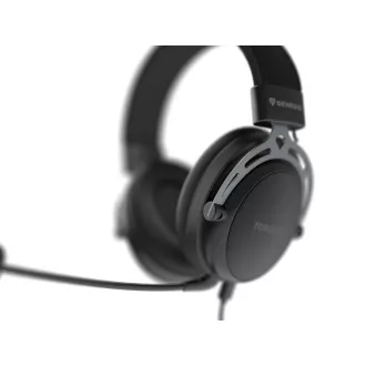 Genesis TORON 301 Gaming slušalice/Stereo/Jack/Žičane/Stalak/Crna