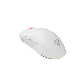Genesis bežični gaming miš ZIRCON XIII/Gaming/Optički/26.000 DPI/Bežični USB/Bijeli