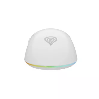 Genesis bežični gaming miš ZIRCON XIII/Gaming/Optički/26.000 DPI/Bežični USB/Bijeli