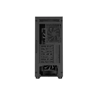 Kućište za računalo Genesis DIAXID 605F/Midi Tower/Prozirno/Crno