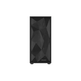 Kućište za računalo Genesis DIAXID 605F/Midi Tower/Prozirno/Crno