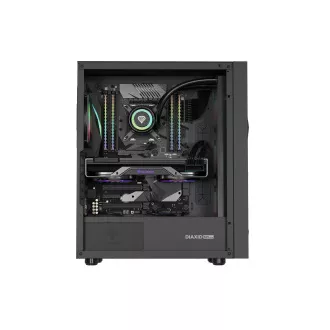 Kućište za računalo Genesis DIAXID 605 ARGB/Midi Tower/Transpar./Crna
