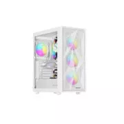 Kućište za računalo Genesis DIAXID 605 ARGB/Midi Tower/Transpar./Bijelo