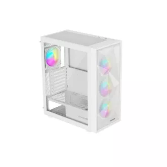 Kućište za računalo Genesis DIAXID 605 ARGB/Midi Tower/Transpar./Bijelo