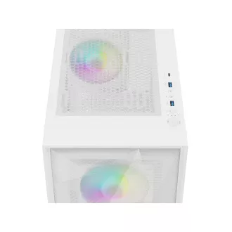 Kućište za računalo Genesis DIAXID 605 ARGB/Midi Tower/Transpar./Bijelo