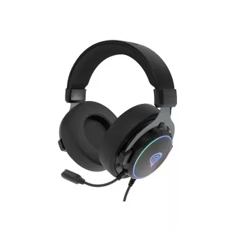 Genesis NEON 764/7.1/USB/žičane/stalne/crne gaming slušalice