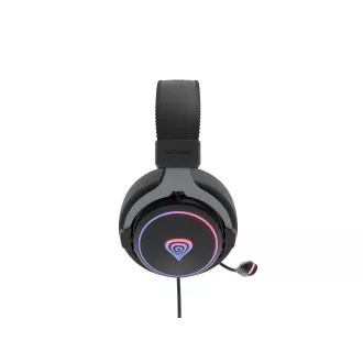 Genesis NEON 764/7.1/USB/žičane/stalne/crne gaming slušalice