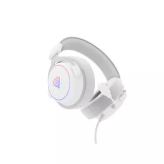 Gaming slušalice s mikrofonom Genesis NEON 764/7.1/USB/Žične/Stalak/Bijele Gaming slušalice s mikrofonom Genesis NEON 764/7.1/USB/Žične/Stalak/Bijele
