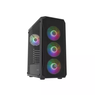 PC kućište Fury SHOBO/Midi Tower/Transpar./Black