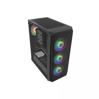 PC kućište Fury SHOBO/Midi Tower/Transpar./Black