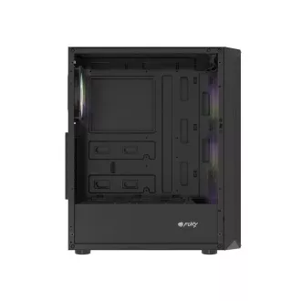PC kućište Fury SHOBO/Midi Tower/Transpar./Black
