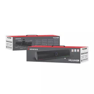 Genesis gaming soundbar HELIUM 312BT/Stereo/10W/Crna Genesis gaming soundbar HELIUM 312BT/Stereo/10W/Crna