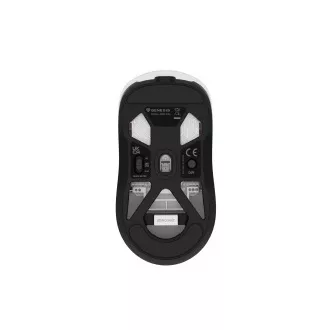 Genesis gaming miš ZIRCON 660/Gaming/Optički/12.000 DPI/Žičani/Bežični/Bijeli
