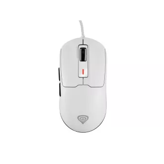Genesis gaming miš KRYPTON 660/Gaming/Optički/12.000 DPI/Žični USB-A/Bijeli