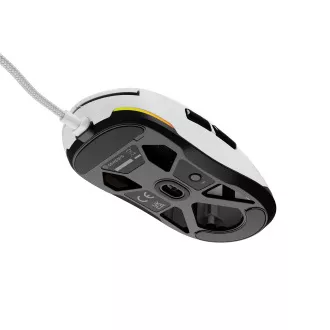 Genesis gaming miš KRYPTON 660/Gaming/Optički/12.000 DPI/Žični USB-A/Bijeli