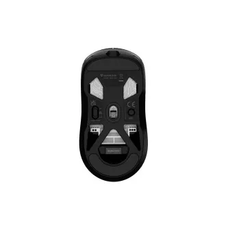 Genesis Gaming miš ZIRCON 660 PRO/Gaming/Optički/Dešnjak/26.000 DPI/Žičani+Bežični/Crni