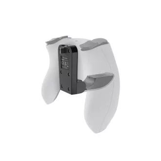 Gamepad punjač Genesis TIN 300 za PS5 konzolu, crno-bijeli