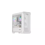 Kućište za računalo Genesis IRID 503 ARGB LITE/Mini Tower/Prozirno/Bijelo