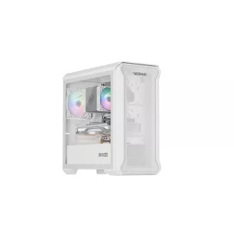Kućište za računalo Genesis IRID 503 ARGB LITE/Mini Tower/Prozirno/Bijelo Kućište za računalo Genesis IRID 503 ARGB LITE/Mini Tower/Prozirno/Bijelo