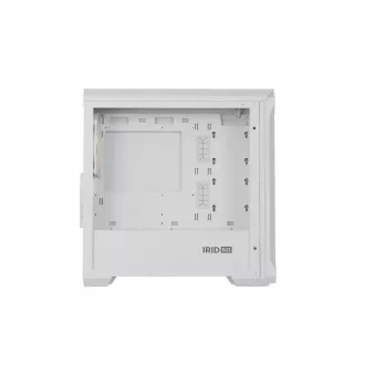 Kućište za računalo Genesis IRID 503 ARGB LITE/Mini Tower/Prozirno/Bijelo Kućište za računalo Genesis IRID 503 ARGB LITE/Mini Tower/Prozirno/Bijelo
