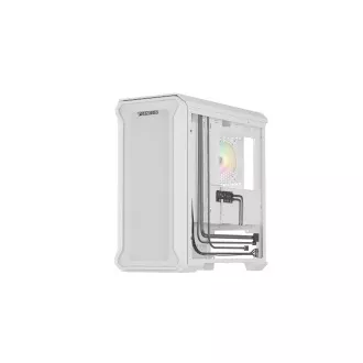 Kućište za računalo Genesis IRID 503 ARGB LITE/Mini Tower/Prozirno/Bijelo Kućište za računalo Genesis IRID 503 ARGB LITE/Mini Tower/Prozirno/Bijelo