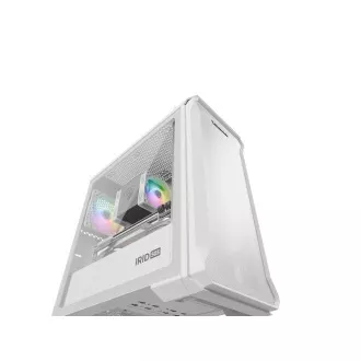 Kućište za računalo Genesis IRID 503 ARGB LITE/Mini Tower/Prozirno/Bijelo Kućište za računalo Genesis IRID 503 ARGB LITE/Mini Tower/Prozirno/Bijelo