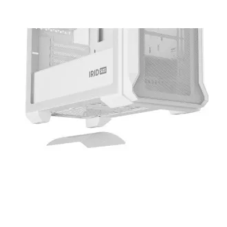 Kućište za računalo Genesis IRID 503 ARGB LITE/Mini Tower/Prozirno/Bijelo Kućište za računalo Genesis IRID 503 ARGB LITE/Mini Tower/Prozirno/Bijelo
