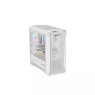 Kućište za računalo Genesis IRID 503 ARGB LITE/Mini Tower/Prozirno/Bijelo Kućište za računalo Genesis IRID 503 ARGB LITE/Mini Tower/Prozirno/Bijelo
