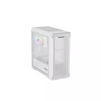 Kućište za računalo Genesis IRID 503 ARGB LITE/Mini Tower/Prozirno/Bijelo Kućište za računalo Genesis IRID 503 ARGB LITE/Mini Tower/Prozirno/Bijelo