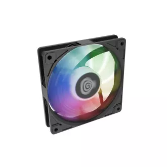 Genesis OXAL 120 ARGB ventilator, pakiranje od 3 komada, crni
