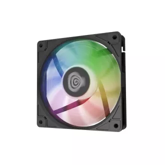 Genesis OXAL 120 ARGB ventilator, crni