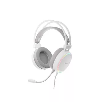Gaming slušalice s mikrofonom Genesis NEON 613 G2/Utičnica/Stalak/bijele