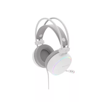 Gaming slušalice s mikrofonom Genesis NEON 613 G2/Utičnica/Stalak/bijele