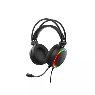 Gaming slušalice s mikrofonom Genesis NEON 613 G2/Utičnica/Stojalo/Crna