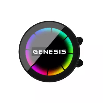 Genesis HYDRIA 360 vodeno hlađenje, ARGB, crno