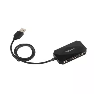 Natec Locust hub 4x USB 2.0 HUB, crni Natec Locust hub 4x USB 2.0 HUB, crni