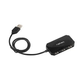 Natec Locust hub 4x USB 2.0 HUB, crni Natec Locust hub 4x USB 2.0 HUB, crni
