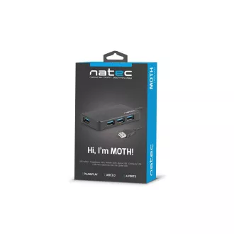 Natec Moth hub 4x USB 3.0 HUB