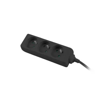Lanberg PS0 produžni kabel, 3 utičnice, 3m, crni Lanberg PS0 produžni kabel, 3 utičnice, 3m, crni