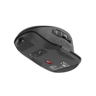 Natec optički miš FALCON/Uredski/Optički/Za dešnjake/3200 DPI/Bežični Bluetooth/Crni