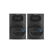 Natec zvučnici COUGAR/Stereo/6W/Crni