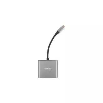 Natec multiport adapter Fowler MINI USB-C PD, USB 3.0, HDMI 4K
