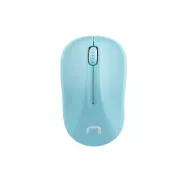 Natec optički miš TOUCAN/1600 DPI/Travel/Optički/1600 DPI/Bežični USB/Bijelo-plavi