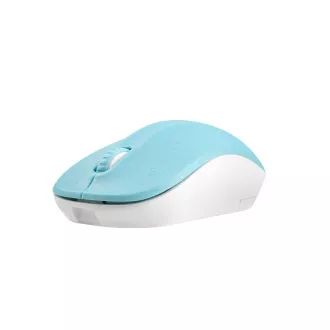 Natec optički miš TOUCAN/1600 DPI/Travel/Optički/1600 DPI/Bežični USB/Bijelo-plavi