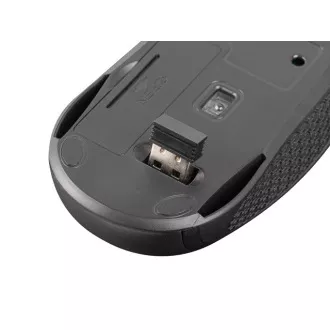 Natec optički miš JAY 2/1600 DPI/Office/Optički/1600 DPI/Bežični USB/Crni