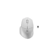 Natec optički miš SISKIN 2/Office/Optički/Za dešnjake/1600 DPI/USB+BT/Bijeli